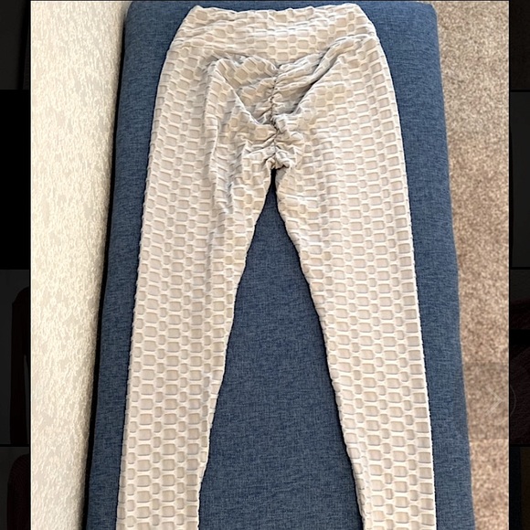 4/$50 Anti Cellulite Grey Leggings - Picture 4 of 11